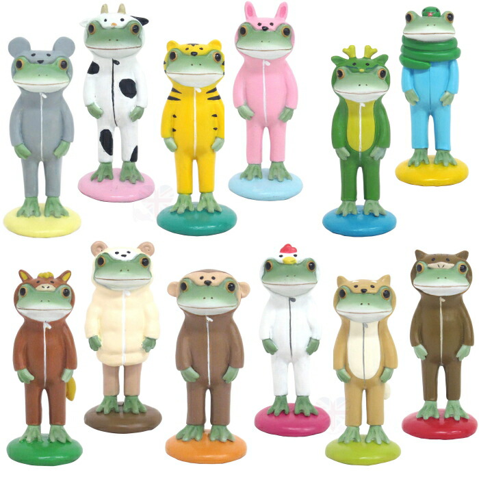 copeau コポー 夏セット① 在庫限り カエルの置物 夏 波打ち際カップル Copeau コポー カエル