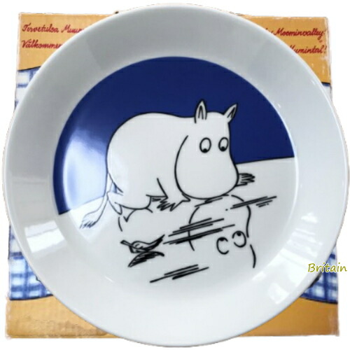 アラビア/ARABIA/一皿 19珊/ムーミン/Moomintroll 新品・未当て嵌める 1999-2012年/専用のお和氏の璧（お箱に最低限度の汚れた状態・破れあり)Tove Slotte＆Tove Jansson キッチン用品・食器・調理器具-皿・プレート