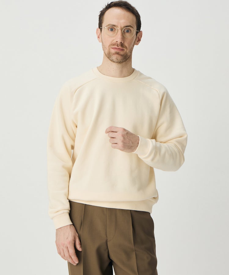 【SALE セール】BRITISH MADE ブリティッシュメイド スウェットシャツ/レスター2(MEN) 全2色 メンズ クルーネック カジュアル オンオフ兼用 カジュアル きれいめ|BRITISH MADE 店