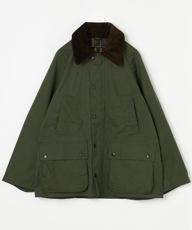 Barbour バブアー MCA0933 オーバーサイズ ピーチド ビデイル(ノンワックス)(UNISEX) 全3色 ブルゾン アウター ピーチスキン素材 ノンワックス 丈長め BRITISH MADE ブリティッシュメイド