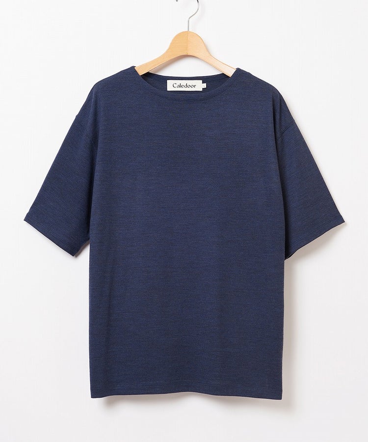 Caledoor ライトメリノウールTシャツ(MEN) 6061-1701 メリノウール ベースレイヤー 洗濯可 保温性 防汚性 防臭・抗菌性 ロングランブリング BRITISH MADE ブリティッシュメイド
