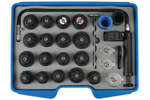 【送料無料】Laser 5614 ラジエターテスター 欧州車汎用キット|British pro car tools