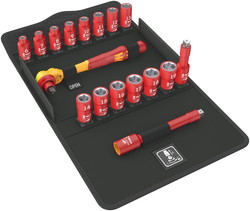 Wera-05004970001 Wera8100SB VDE 絶縁ソケットレンチセット 9.5mm｜British pro car tools