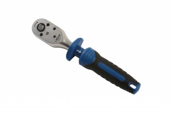 【送料無料】Laser-7377 230mm 3/8D ラピッド デュアル アクション ラチェット ハンドル