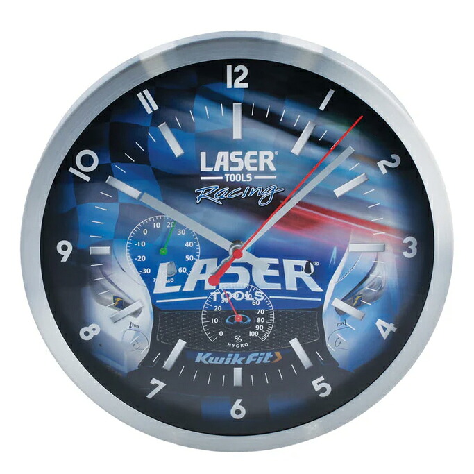 【送料無料】Laser-8346 レーザー ツール レーシング(laser tools racing) ウォール クロック