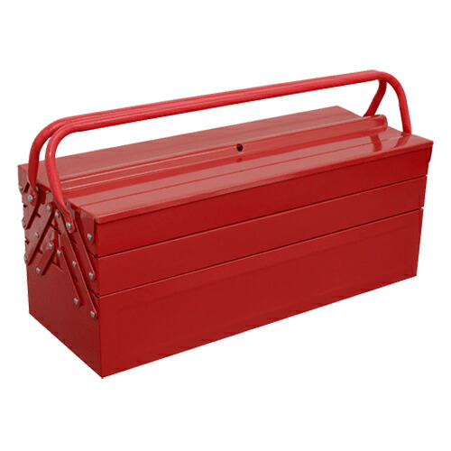 【送料無料】Sealey AP521 カンチレバー ツールボックス 4 トレイ 530mm