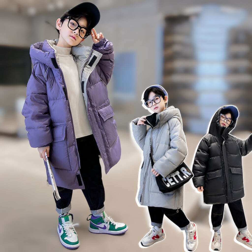 ベンチコート キッズ ウェア PUMA プーマ ジュニア 中綿 ロング