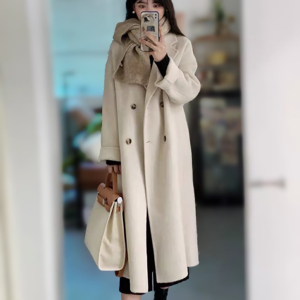 楽天市場】カシミヤ チェスターコート コート レディース 秋冬 ロング