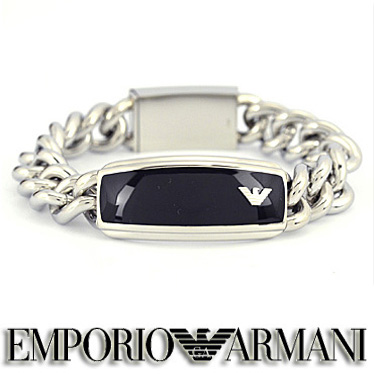 エンポリオ アルマーニ] EMPORIO ARMANI ステンレスブレスレットの+