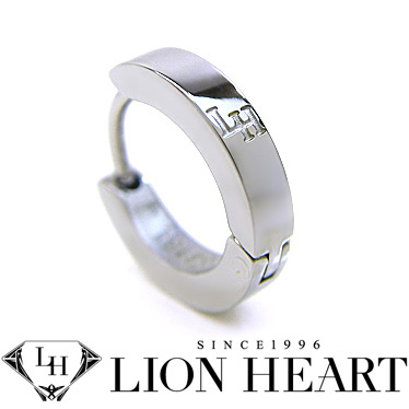 【楽天市場】ライオンハート ピアス LION HEART シングルフープピアス メンズ LHMP006NS ステンレスアクセサリー：ブルー