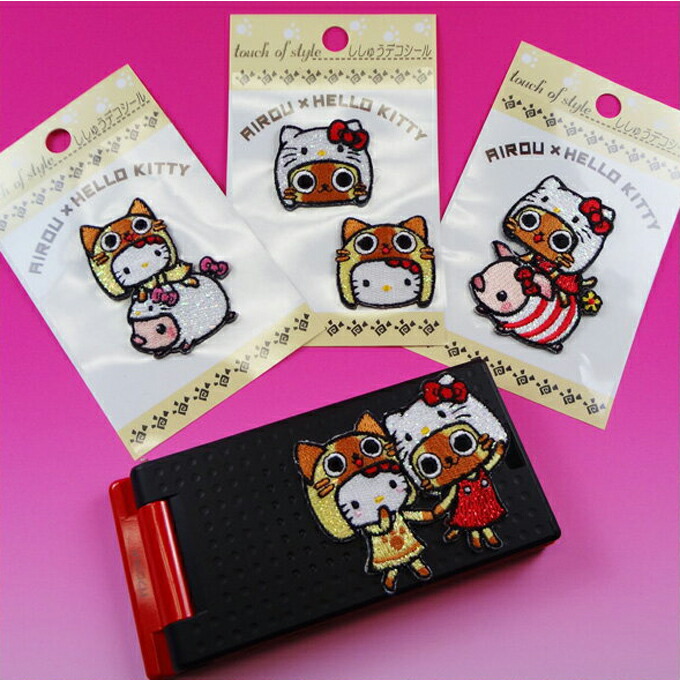 楽天市場】刺繍 デコシール シュガーメヌエット サンリオ キャラ