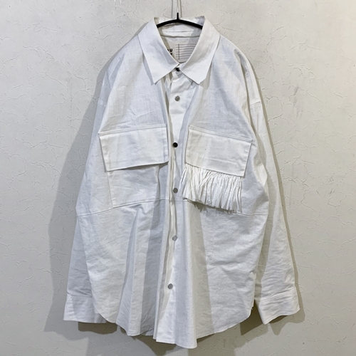 楽天市場】FACETASM ファセッタズム 20SS WAVE SHIRT WHITE 1【代官山