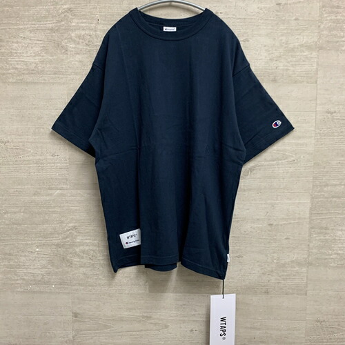 W Taps X Champion ダブルタップス X チャンピオン 21ss Academy Tee Tシャツ S ネイビー 中目黒z05 美古品 メンズ Bouncesociety Com