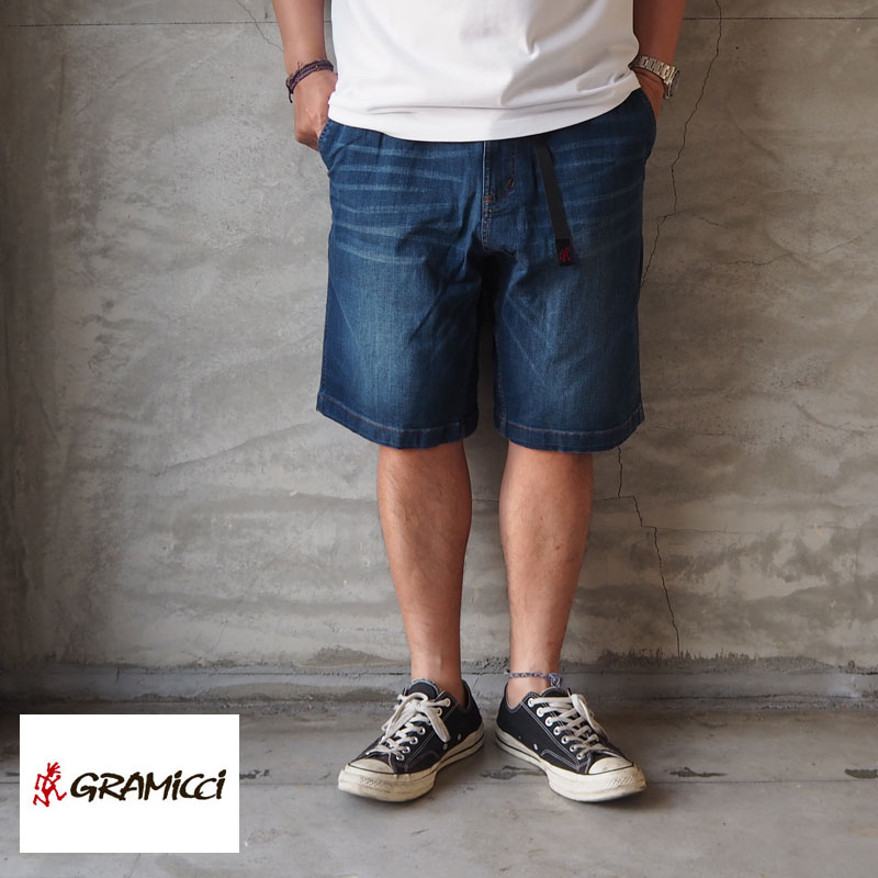 ズボン パンツ 上品な アウトドア デニムショーツ ショート ショートパンツ ハーフ ハーフパンツ レディース メンズ Gmp s005 St Shorts Denim デニム ショーツ グラミチ Gramicci アメカジ イージー クライマー クライミング キャンプ