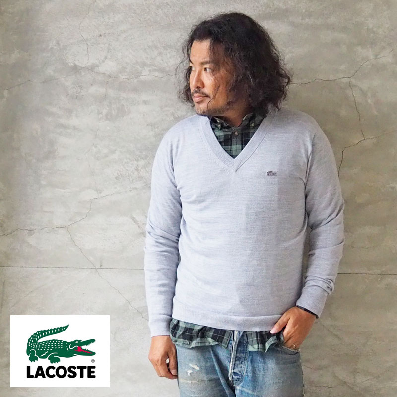 21秋冬新作 ニット セーター ゴルフ スポーツ おしゃれ 高機能素材 吸水速乾 クールマックス ウール ニットセーター 長袖 メンズ Ah143el セーター Vネック ニット ラコステ Lacoste アメカジ ニットセーター シンプル Www Mekatronik Org Tr