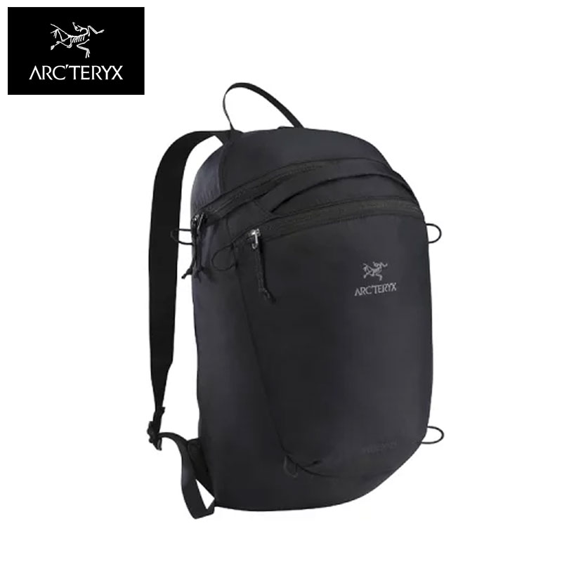 Arc Teryx アークテリクス ナップサック Index 15 Back Pack 1 総目録 15 バック包物 袋 Daypack デイパック メンズ レディース むき出し アウトドア 陣 御祭 軽さ いなせ 悪漢 黒色 ポケッタブル パウダーコンパクト ロントポケットにパック一統を保管できる