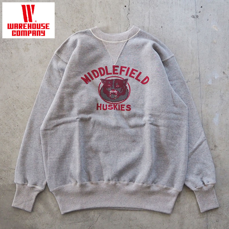 御召しもの住みか 調教師 メンズ WAREHOUSE \u0026 CO. 403 middlefield 両V 吊り編み 労働者の一団素っ首 流汗 403-middlefield 日本製 アメカジ 御召しもの住みか 裏起毛 ヴィンテージ 薄墨色