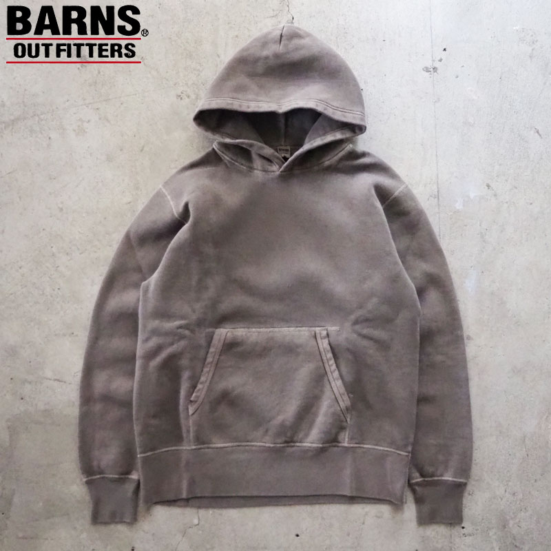 バーンズ パーカー BARNS OUTFITTERS “STANDARD” COZUN スウェットパーカー ピグメント BR-3007PG-37 メンズ スウェット プルオーバー 裏起毛 日本製 ヘビーウェイト フラットシーマー プルオーバーパーカー アウトフィッターズ 無地 ブラウン 14,630円