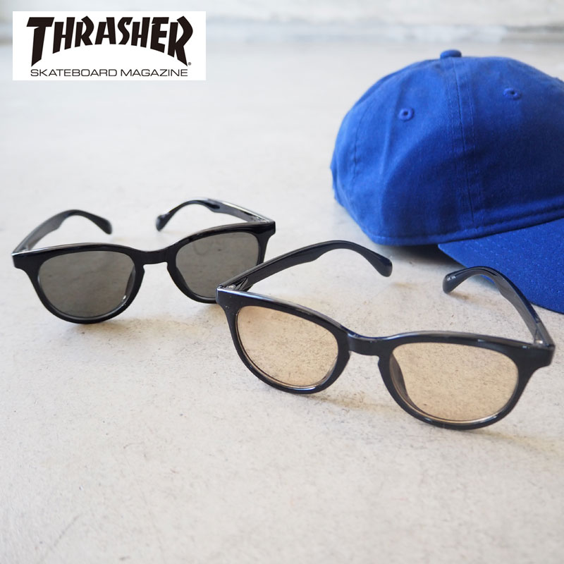Thrasher スラッシャー キッズ サングラスkids Sunglass Evan Evan 135 ジュニア Uv Uvカット 遮光 紫外線カット 子供用 ブランド 眼鏡 グラサン メガネ スポーツ アウトドア カラーレンズ かっこいい おしゃれ 男の子 女の子 シンプル ブラック ブラウン ー品販売