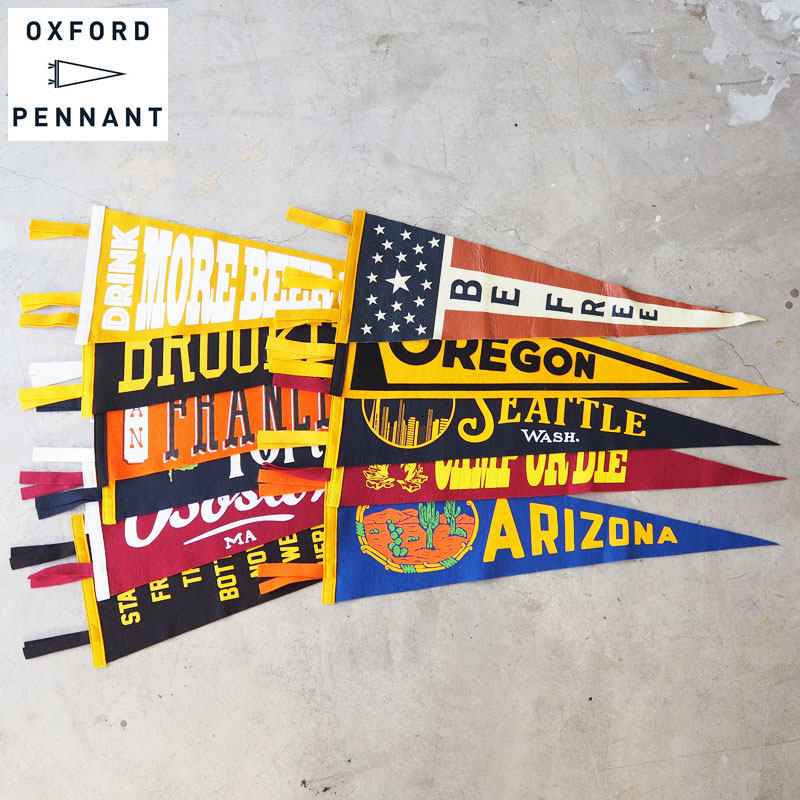 極美品 オックスフォード ペナント Oxford Pennant VIVA LASVEFAS ビバ ラスベガス ARIZONA アリゾナ 2枚セット 旗 ウールフェルト 楽天市場】Oxford Pennant オックスフォードペナント ペナント
