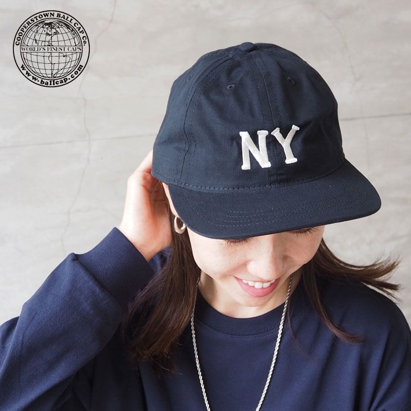 NYロゴ ネイビーキャップ アメリカ製 New Era 9TWENTY ネイビーキャップ NYロゴ刺繍 C9975965 - 帽子安い 通販