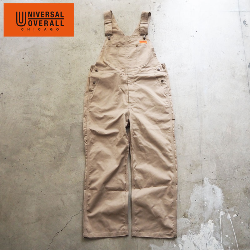 美品　B&Y別注　UNIVERSAL OVERALL メンズ　サロペット　白 美品 B&Y別注 UNIVERSAL OVERALL メンズ サロペット 白