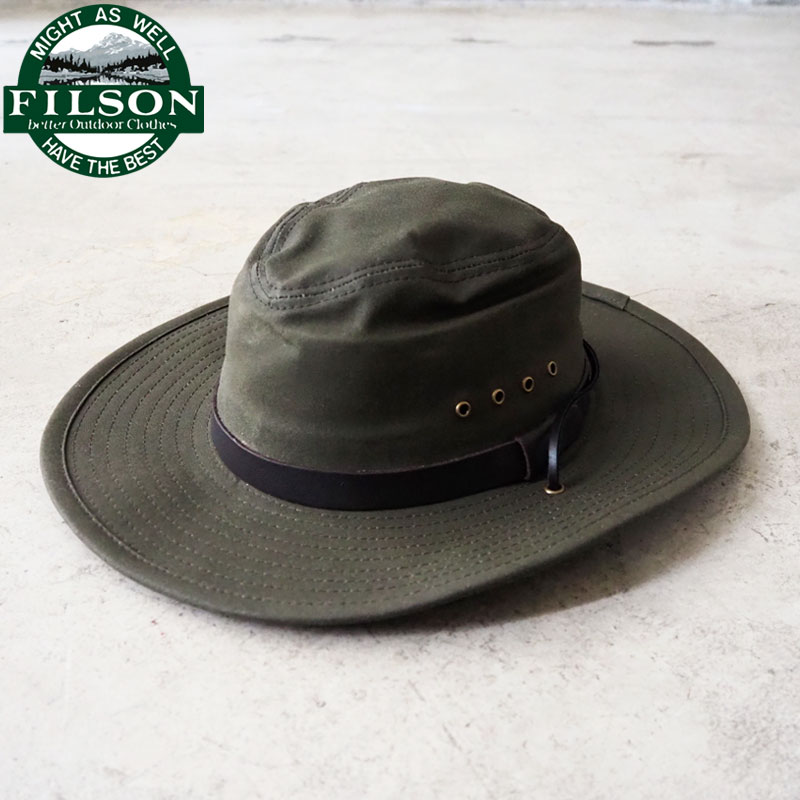 楽天市場】FILSON フィルソン ティンクロス ブッシュ ハット TIN CLOTH