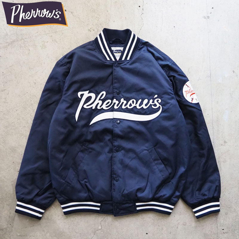 Pherrow's スタジャン 袖革 アワードジャケット　フェローズ　サイズ36 楽天市場】PHERROW'S フェローズ スタジャン メンズ ベースポール