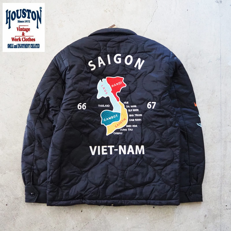 HOUSTON ヒューストン ベトジャン スカジャン ベトナムジャケット 虎 楽天市場】HOUSTON ヒューストン ベトジャン RAYON VIETNAM