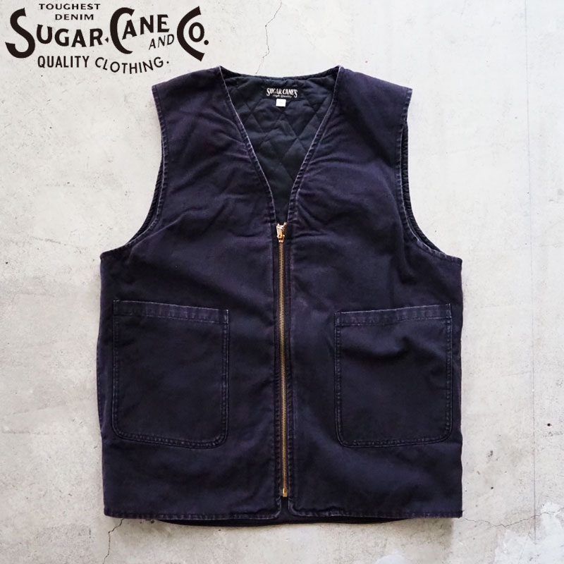 楽天市場】SUGAR CANE シュガーケーン ベスト COTTON DUCK