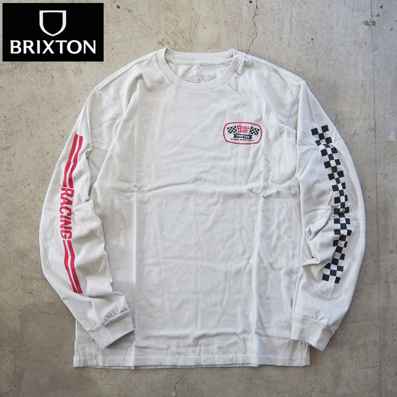 ブリクストン ロンT BRIXTON 長袖 Tシャツ COORS LIGHT PIT STOP L/S STT 17376 メンズ コラボ 長袖Tシャツ 袖 プリント シルバー ネイビー ストリート バイカー サーフ アメカジ｜GOOD HOLIDAY グッドホリデイ 9,075円