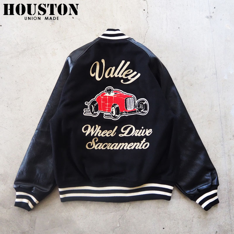 楽天市場】HOUSTON ヒューストン スタジャン ジャケット MELTON AWARD
