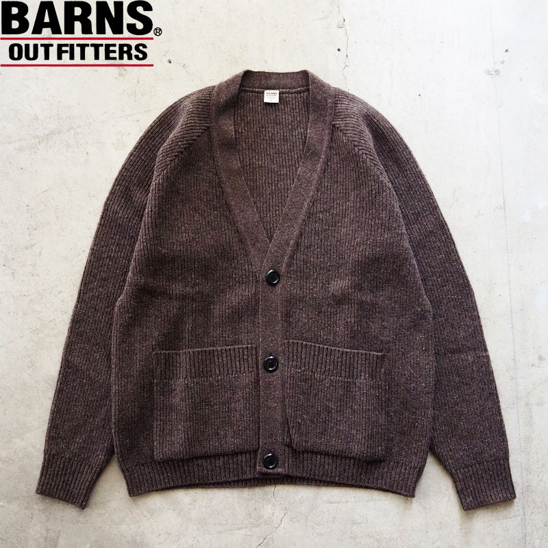 楽天市場】バーンズ BARNS シェットランドウール ショールカラー