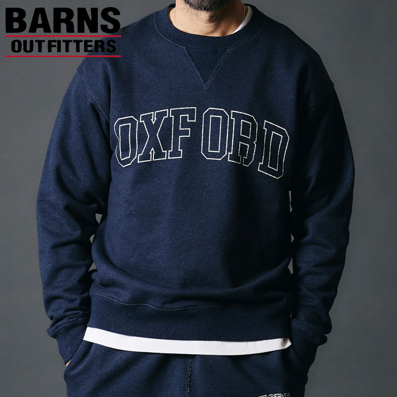 ジョージバーンズ 調教師 BARNS 90s イージーフィット 汗水 OXFORD BR-24337 メンズ 90年月日 アメカジ 厚地の外套大きさ 刷り上げる 長袖 アウトフィッターズ outfitters 米国海軍