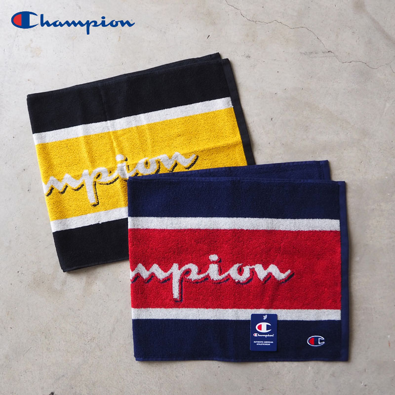 楽天市場 Champion チャンピオン タオル ラガー ボーダー フェイスタオル Fj4029 おしゃれ メンズ レディース スポーツタオル スポーツ 綿100 ロゴ ブランド カレッジ アメカジ 1枚 コットン ジム 部活 かわいい ギフト プレゼント 贈り物 抗菌 防臭 Good Holiday