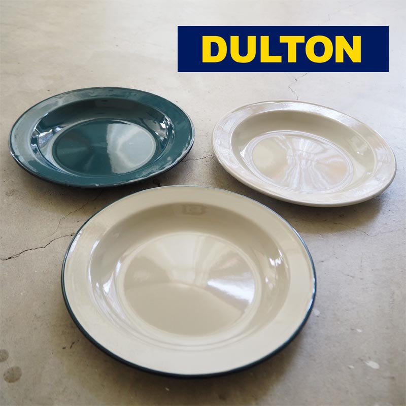 楽天市場】DULTON ダルトン プレート 皿 ENAMELED PLATE L K19-0103