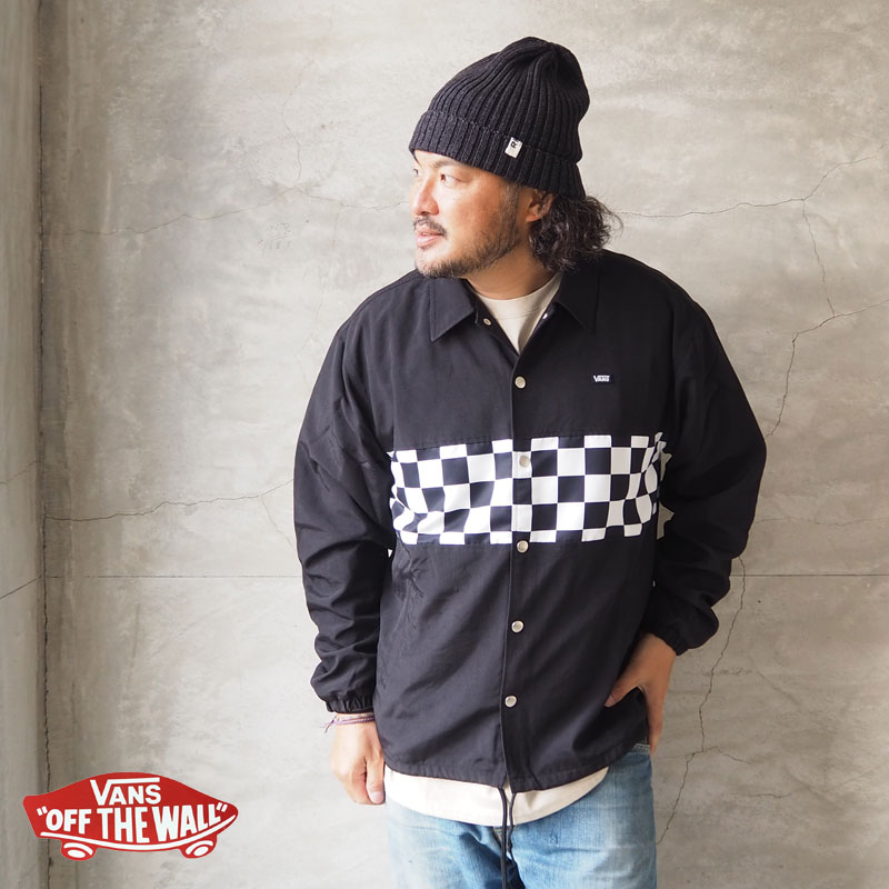 60 Off Vans バンズ コーチジャケット ヴァンズ Vans Checker Coach Jacket 121r メンズ レディース ジャケット コーチ 長袖 アメカジ チェック チェッカー 黒 白 ナイロンジャケット ナイロン ストリート プリント 100 本物保証 Hillcrestcare Org