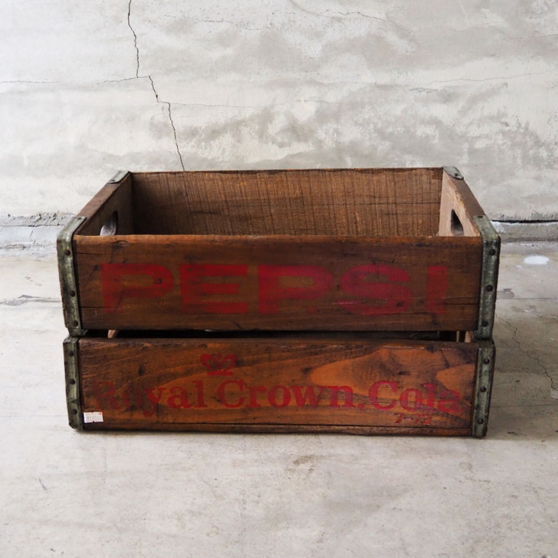Coca-Cola ヴィンテージ木製ボックス ○Coca-Cola○古い木製ボックス - メルカリ