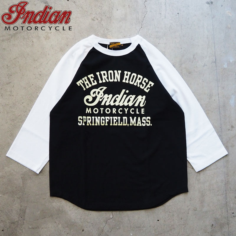楽天市場】Indian Motorcycle インディアン モトサイクル 七分 Tシャツ