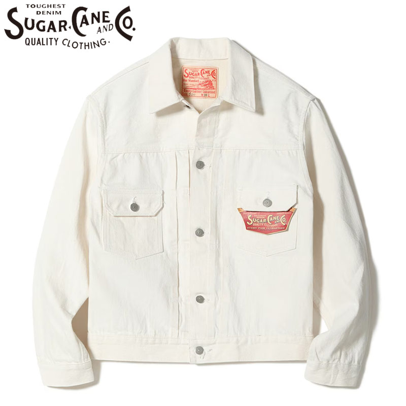 【珍品】60s〜 ストア系　デニムジャケット　2nd型 ホワイト 1960's 2nd Type DENIM JACKET【0110A96】【送料無料】 | 【公式