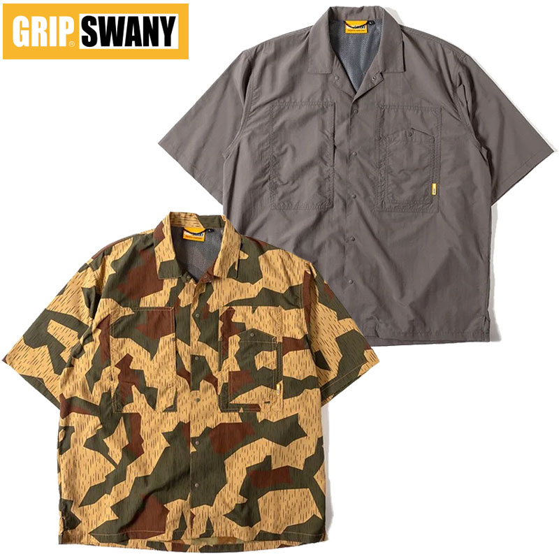 GRIP SWANY グリップスワニー　半袖シャツ gss-37-top.jpg