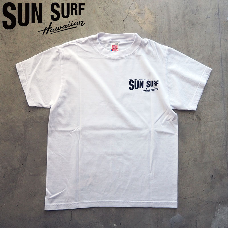 楽天市場】SUN SURF「SUNSURF LOGO」ブランドロゴバックプリントT