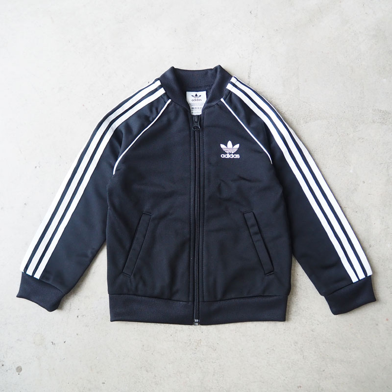 Adidas アディダス セットアップ キッズ Sst トラックスーツ 784 ジャージ 子供服 ベビー服 黒 真っ黒 男の子 女の子 ベビー 子供 子供用 パンツ ボトムス ロゴ 3本ライン スポーティ おしゃれ かわいい Justice Law Net