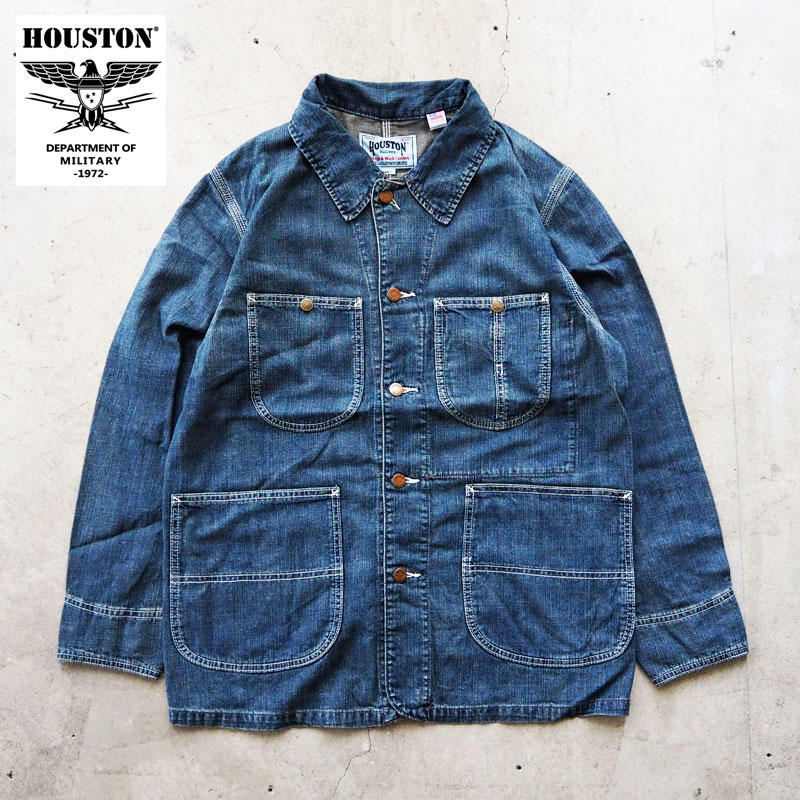 HOUSTON エリントンフィールド カバーオール L 楽天市場】HOUSTON / ヒューストン 51491 US COTTON DENIM