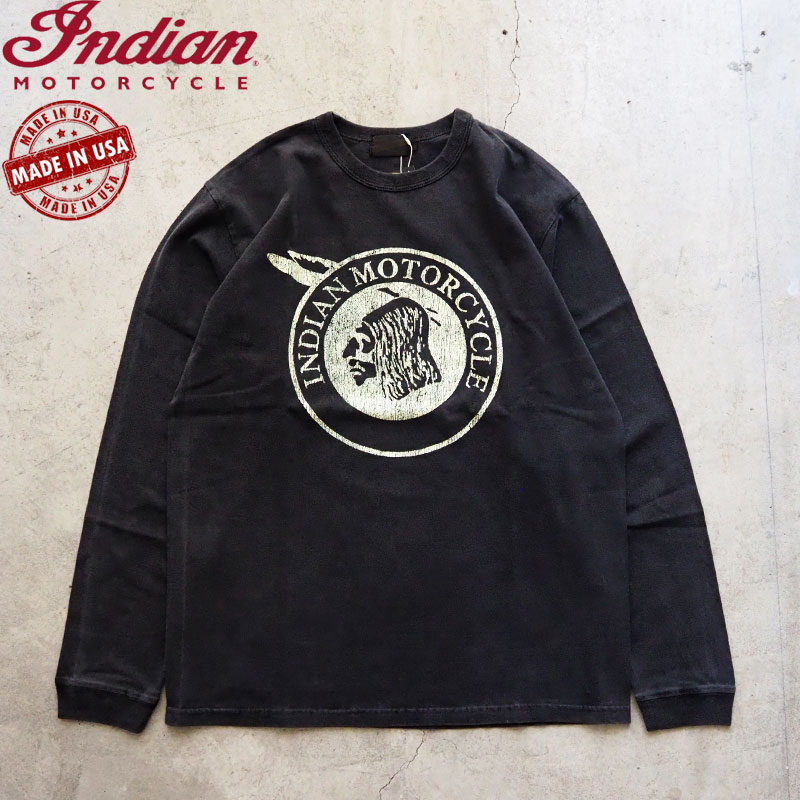 インディアンモーターサイクル 長袖 Tシャツ ロンT 袖プリ 楽天市場】Indian Motorcycle インディアン モーターサイクル