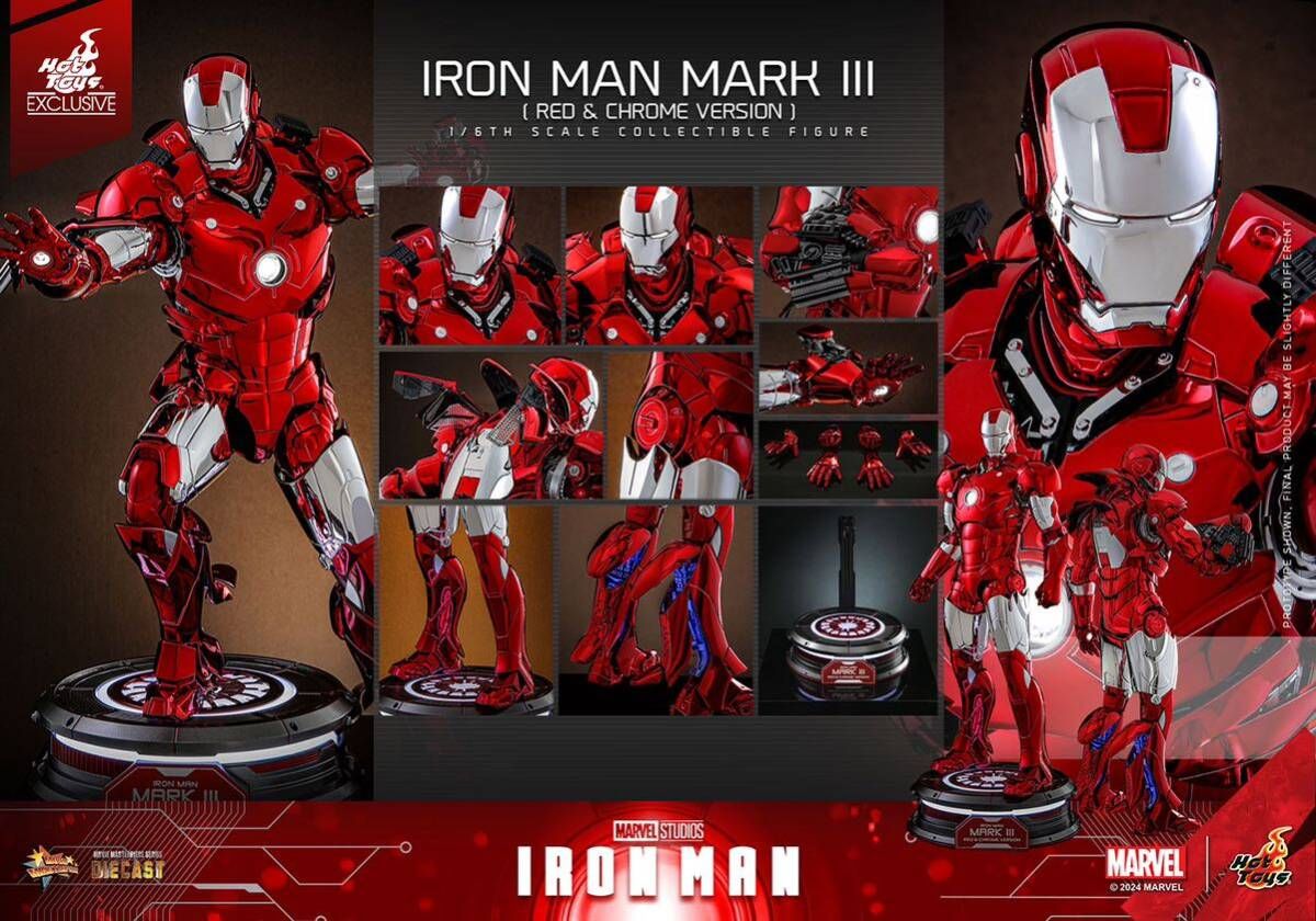 ホットトイズ MMS605D40B アイアンマン・マーク１ ［ボーナス付き］ ムービー・マスターピース DIECAST】『アイアンマン』1