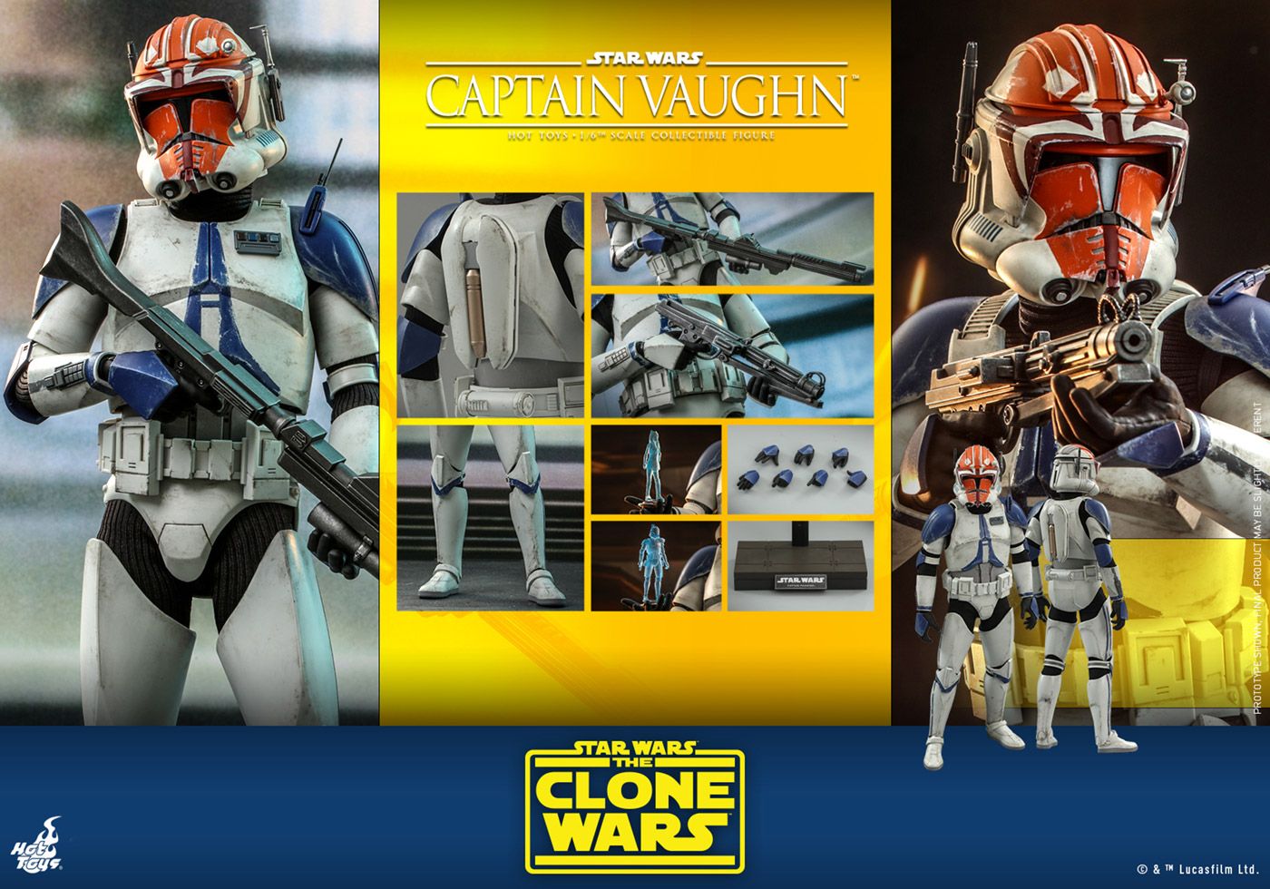 ホットトイズ TMS119 『スター・ウォーズ：アソーカ』キャプテン・レックス ホットトイズ TMS119 『スター・ウォーズ：アソーカ』キャプテン