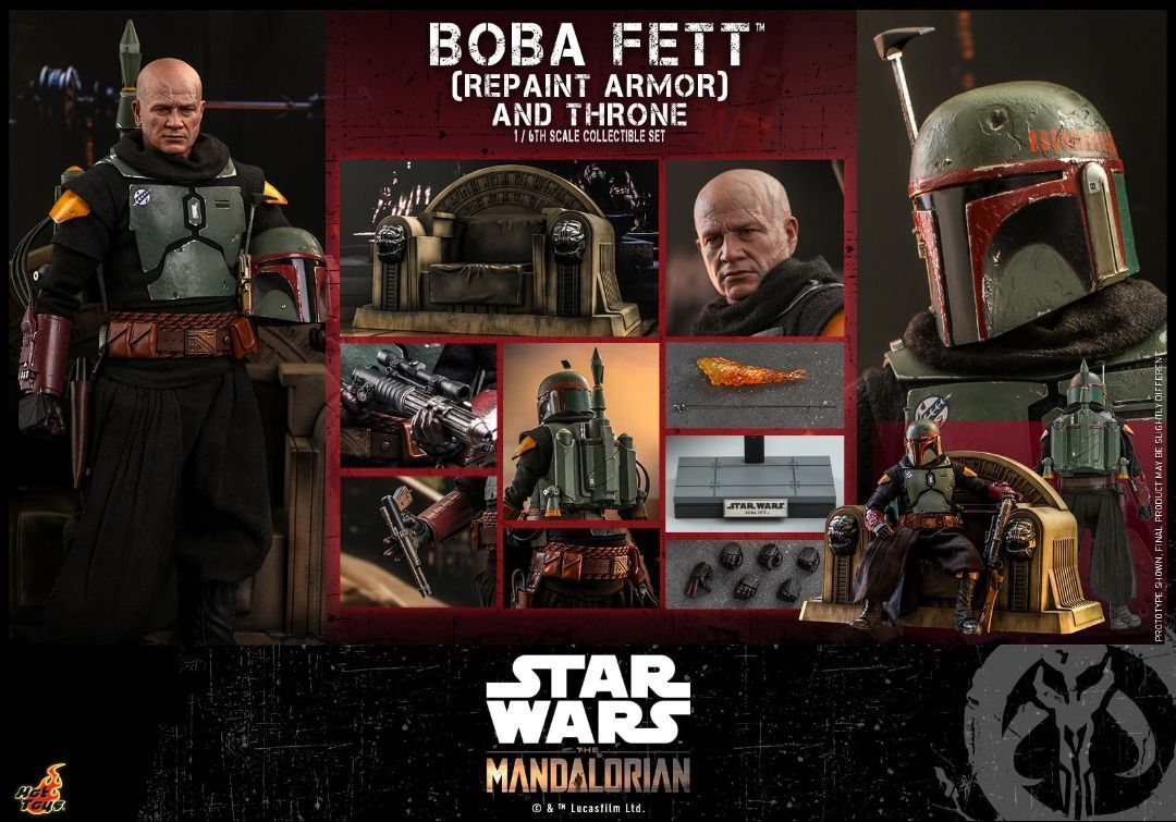 【新品】HOTTOYS ホットトイズ マンダロリアン＆グローグー TMS051 ホットトイズ TMS104 『マンダロリアン』IG-12 とグローグー