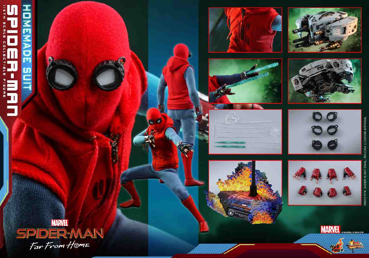 ホットトイズ１／６スケール スパイダーマン ネガティブ・スーツ版 ビデオゲーム・マスターピース】『Marvel's Spider