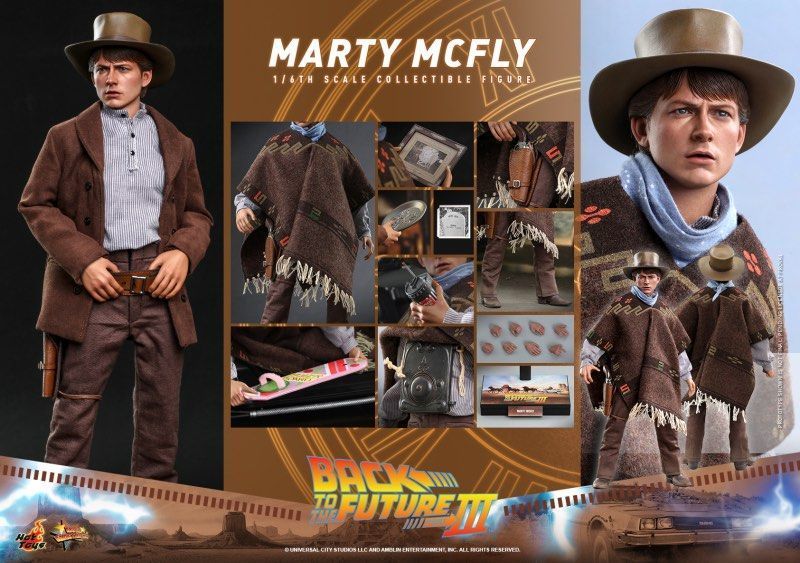 ホットトイズ MMS609 エメット・ブラウン博士 1/6 フィギュア ムービー・マスターピース】『バック・トゥ・ザ・フューチャー